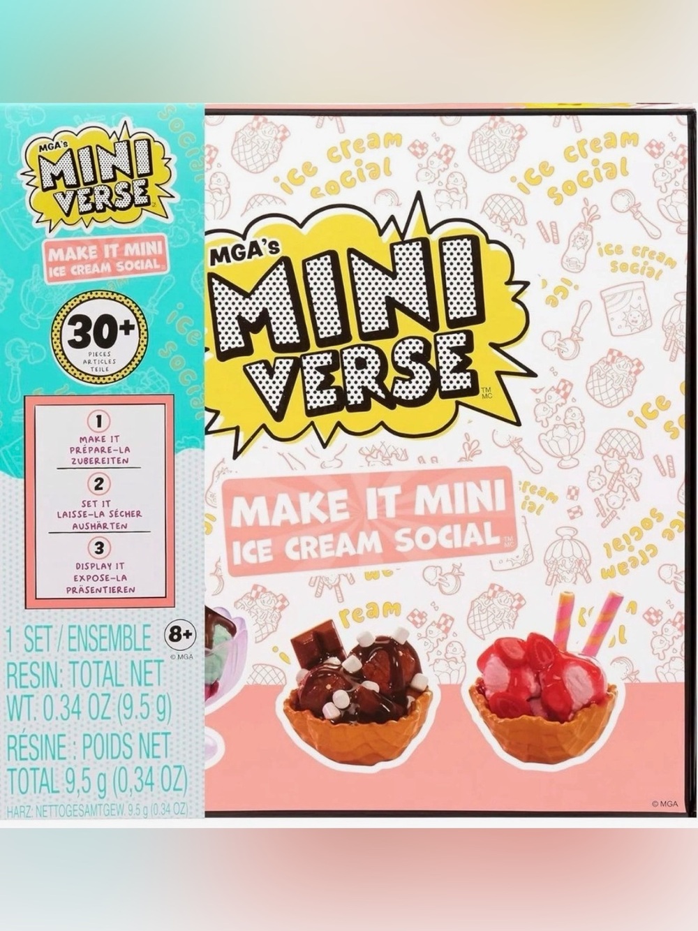 MGA's Miniverse Make It Mini Ice Cream Social Mini Collectibles